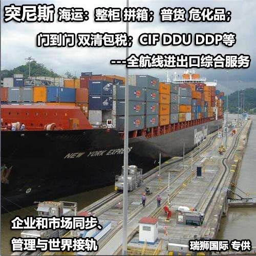 突尼斯專線 突尼斯海運船期查詢 突尼斯空運貨物追蹤 突尼斯海空聯(lián)運雙清包稅門到門